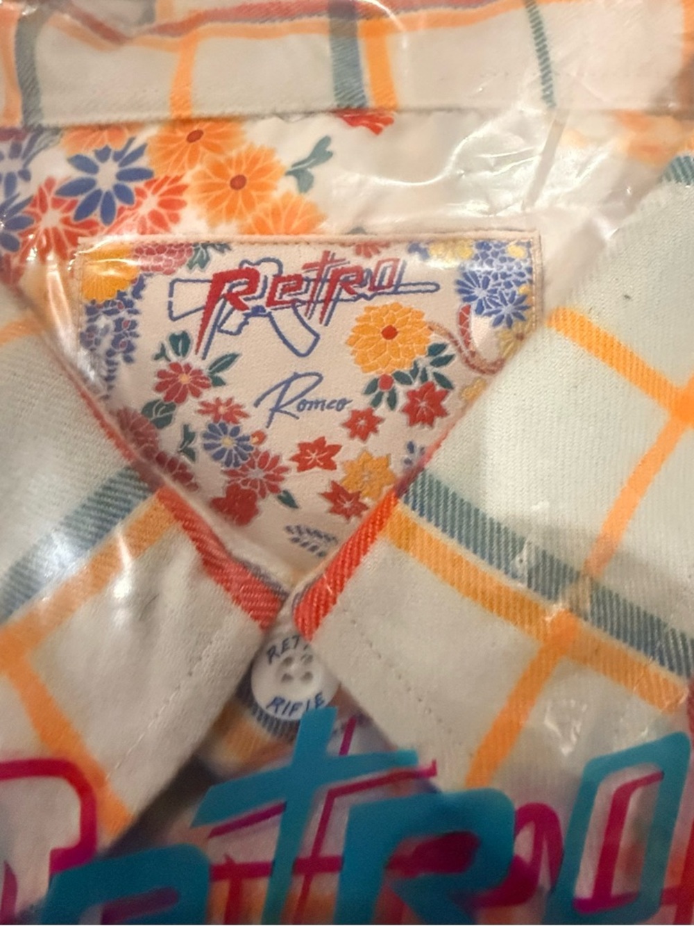 Retro Rifle - 3XL Romeo Flannel - Multicolor - Picture 4 of 4